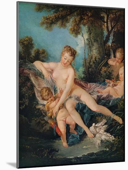 'Venus Consoling Love', 1751-Francois Boucher-Mounted Giclee Print