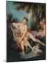 'Venus Consoling Love', 1751-Francois Boucher-Mounted Giclee Print