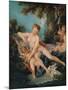 'Venus Consoling Love', 1751-Francois Boucher-Mounted Giclee Print