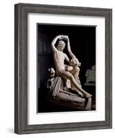 Venus Crowning Adonis-Antonio Canova-Framed Art Print