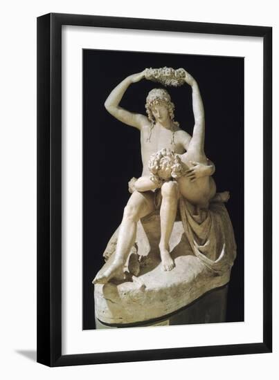 Venus Crowning Love-Antonio Canova-Framed Giclee Print