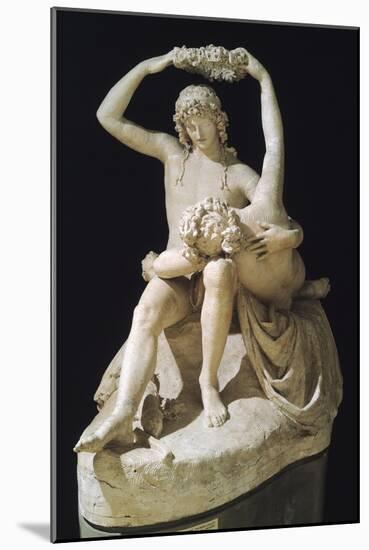 Venus Crowning Love-Antonio Canova-Mounted Giclee Print