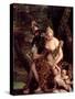 Venus, Cupid and Mars-Veronese-Stretched Canvas