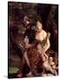 Venus, Cupid and Mars-Veronese-Stretched Canvas