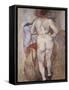 Vénus de dos-Jules Pascin-Framed Stretched Canvas