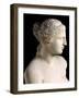 Venus de Milo, Detail of the Head, Hellenistic Period, c.100 BC-Greek-Framed Giclee Print