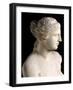 Venus de Milo, Detail of the Head, Hellenistic Period, c.100 BC-Greek-Framed Giclee Print