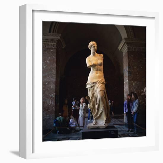 Venus De Milo, Musee Du Louvre, Paris, France, Europe-Roy Rainford-Framed Photographic Print