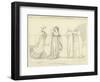 Venus Disguised Inviting Helen to the Chamber of Paris-John Flaxman-Framed Giclee Print