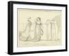 Venus Disguised Inviting Helen to the Chamber of Paris-John Flaxman-Framed Giclee Print