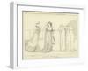 Venus Disguised Inviting Helen to the Chamber of Paris-John Flaxman-Framed Giclee Print