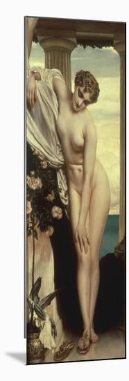 Venus Disrobing for the Bath-Frederick Leighton-Mounted Premium Giclee Print