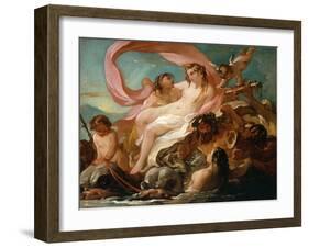 Venus Emerging from the Sea, c.1754-5-Joseph-marie, The Elder Vien-Framed Giclee Print