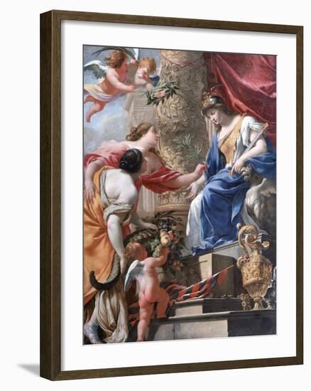 'Vénus Et L'Amour' C1535-1560-Lambert Sustris-Framed Giclee Print