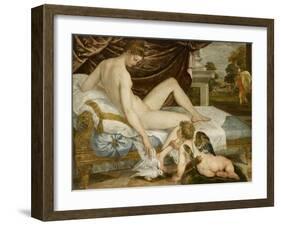 Vénus et l'amour-Lambert Sustris-Framed Giclee Print