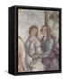 Vénus et les Grâces offrant des présents à une jeune fille-Sandro Botticelli-Framed Stretched Canvas