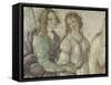 Vénus et les Grâces offrant des présents à une jeune fille-Sandro Botticelli-Framed Stretched Canvas