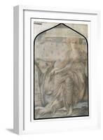 Venus, from 'The Planets', a Series of Window Designs-Edward Burne-Jones-Framed Giclee Print