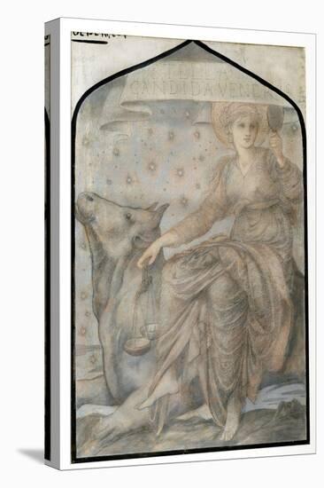 Venus, from 'The Planets', a Series of Window Designs-Edward Burne-Jones-Stretched Canvas