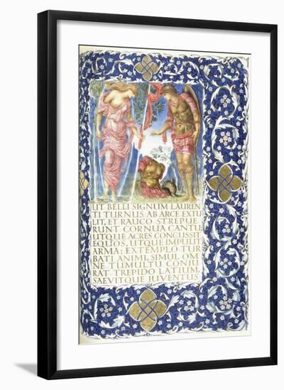 Venus Giving Armour to Aeneas, 1874-C.1919-null-Framed Giclee Print