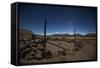 Venus Glows in the Night Sky Above a Farm Near Sajama National Park-Alex Saberi-Framed Stretched Canvas