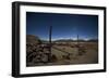 Venus Glows in the Night Sky Above a Farm Near Sajama National Park-Alex Saberi-Framed Premium Photographic Print