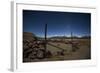 Venus Glows in the Night Sky Above a Farm Near Sajama National Park-Alex Saberi-Framed Photographic Print