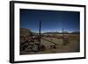 Venus Glows in the Night Sky Above a Farm Near Sajama National Park-Alex Saberi-Framed Photographic Print