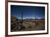 Venus Glows in the Night Sky Above a Farm Near Sajama National Park-Alex Saberi-Framed Photographic Print