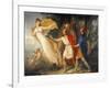 Venus in Form of Huntress Appears to Aeneas on Shores of Libya-Gallo Gallina-Framed Giclee Print