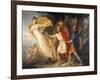 Venus in Form of Huntress Appears to Aeneas on Shores of Libya-Gallo Gallina-Framed Giclee Print