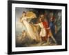 Venus in Form of Huntress Appears to Aeneas on Shores of Libya-Gallo Gallina-Framed Giclee Print