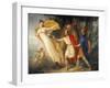 Venus in Form of Huntress Appears to Aeneas on Shores of Libya-Gallo Gallina-Framed Giclee Print