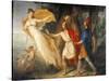 Venus in Form of Huntress Appears to Aeneas on Shores of Libya-Gallo Gallina-Stretched Canvas