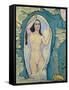 Venus in the Grotto-Koloman Moser-Framed Stretched Canvas