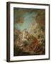 Venus in the Workshop of Vulcan, 1757-Francois Boucher-Framed Giclee Print