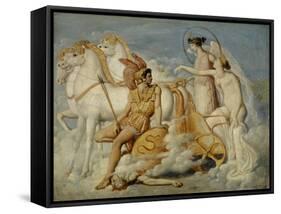 Venus, Injured by Diomedes, Returns to Olympus, c.1803-Jean Auguste Dominique Ingres-Framed Stretched Canvas