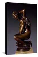 Venus Kneeling Drying Herself-Giambologna-Stretched Canvas