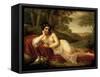 Venus Laying Down-Natale Schiavoni-Framed Stretched Canvas