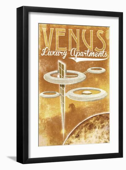 Venus Luxury Apartments-Lynx Art Collection-Framed Art Print