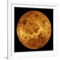 Venus, Magellan Image-null-Framed Photographic Print