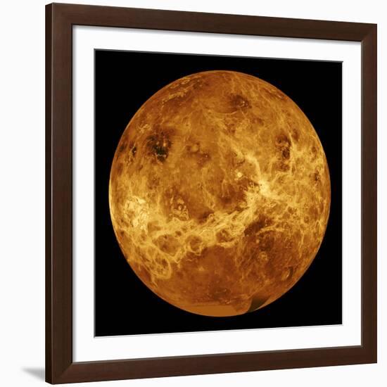 Venus, Magellan Image-null-Framed Photographic Print