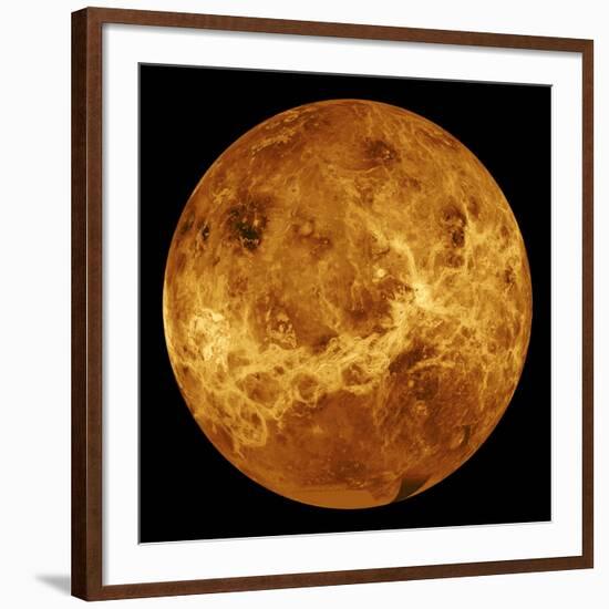 Venus, Magellan Image-null-Framed Photographic Print