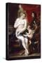 Venus, Mars and Cupid-Peter Paul Rubens-Stretched Canvas