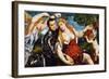 Venus, Mars & Cupid-Paris Bordone-Framed Giclee Print