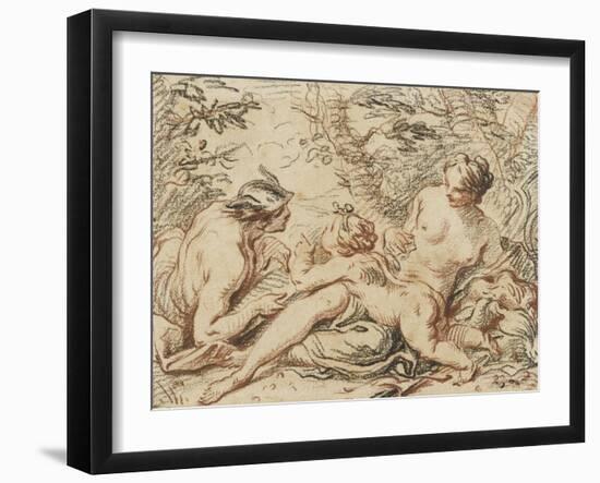 Vénus, Mercure et l'Amour-Jacques Dumont-Framed Giclee Print