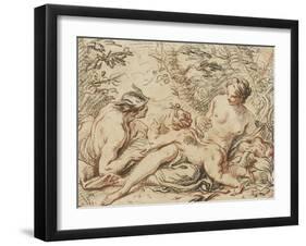 Vénus, Mercure et l'Amour-Jacques Dumont-Framed Giclee Print