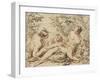 Vénus, Mercure et l'Amour-Jacques Dumont-Framed Giclee Print