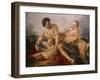 Venus, Mercury and Amor-Francois Boucher-Framed Giclee Print