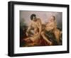 Venus, Mercury and Amor-Francois Boucher-Framed Giclee Print